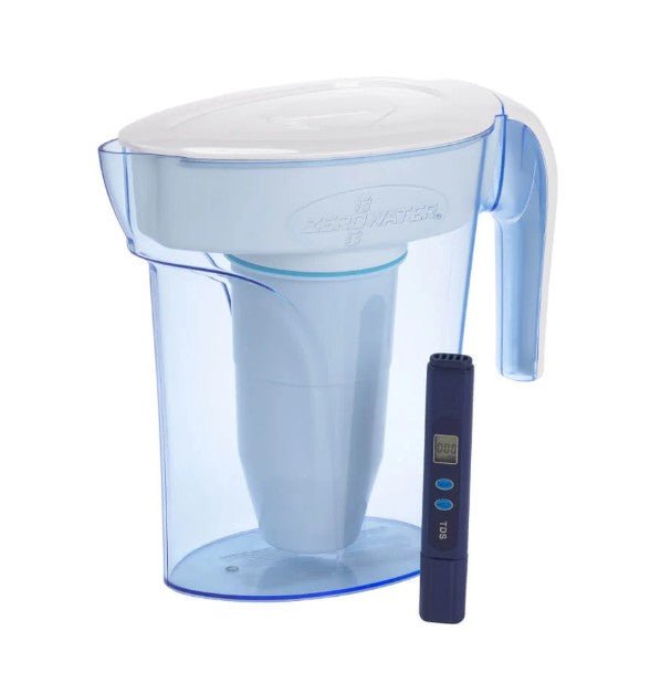 ZeroWater – Waterkan met TDS - meter – 1,4L tot 18,9L – Zuiver & Efficiënt - Bivakshop