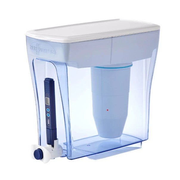 ZeroWater – Waterkan met TDS - meter – 1,4L tot 18,9L – Zuiver & Efficiënt - Bivakshop