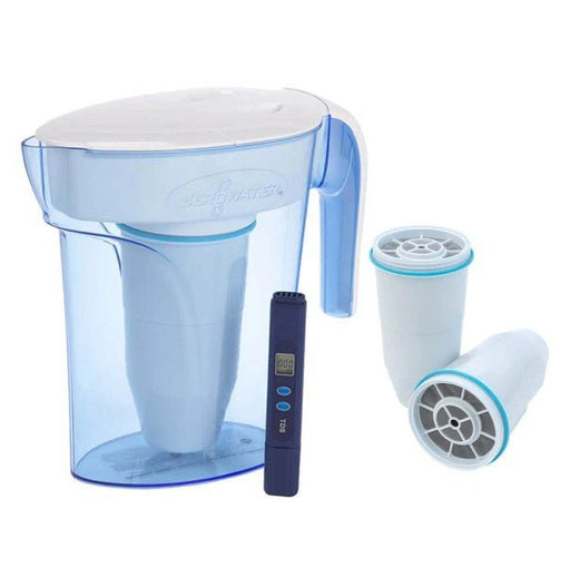 ZeroWater – Waterkannen & Filters Combipack – 1,7L tot 18,9L – Inclusief TDS - meter - Bivakshop