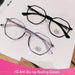 Zilead unisex leesbril – Transparant, blauwlichtfilter & hyperopie correctie (+1.0 t/m +4.0) - Bivakshop