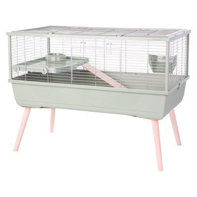 Zolux - Neolife Cavia Knaagdierkooi - Luxe Verblijf in Groen (99 cm - Bivakshop