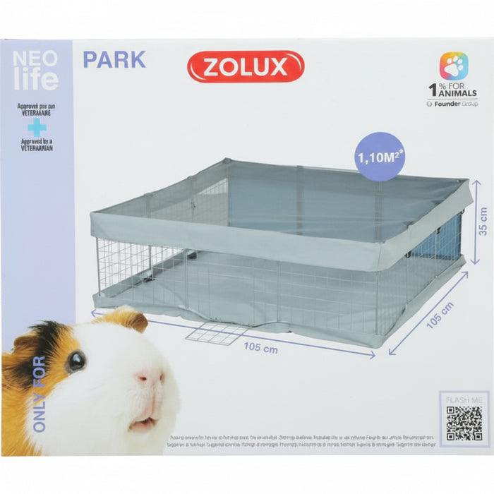 Zolux - Neolife Cavia Neopark - Modulair Speelverblijf (105x105 cm) - Bivakshop