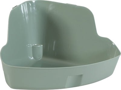 Zolux - Neolife Hoektoilet Konijn - Groen 42x31x21 cm - Bivakshop