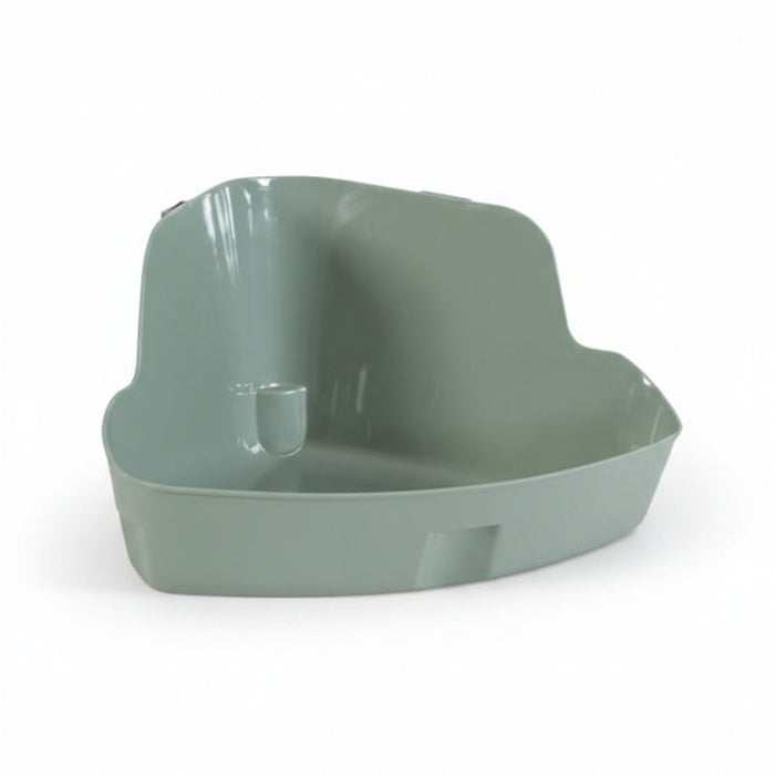 Zolux - Neolife Hoektoilet Konijn - Groen 42x31x21 cm - Bivakshop
