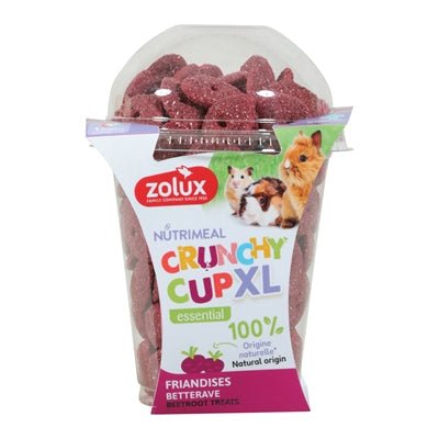 Zolux - NMeal Crunchy Cup XL Biet - Natuurlijke Knaagsnack (260 gr) - Bivakshop