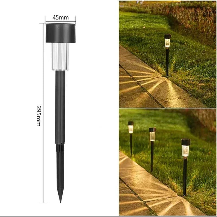Zonne - buitenverlichting Tuinlamp Zonne - energie Waterdicht Landschapspad Buiten voor Tuin Achtertuin Gazon Terras Decoratief - Bivakshop