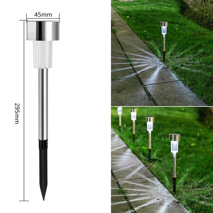 Zonne - buitenverlichting Tuinlamp Zonne - energie Waterdicht Landschapspad Buiten voor Tuin Achtertuin Gazon Terras Decoratief - Bivakshop