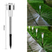 Zonne - buitenverlichting Tuinlamp Zonne - energie Waterdicht Landschapspad Buiten voor Tuin Achtertuin Gazon Terras Decoratief - Bivakshop