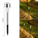 Zonne - buitenverlichting Tuinlamp Zonne - energie Waterdicht Landschapspad Buiten voor Tuin Achtertuin Gazon Terras Decoratief - Bivakshop