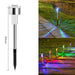 Zonne - buitenverlichting Tuinlamp Zonne - energie Waterdicht Landschapspad Buiten voor Tuin Achtertuin Gazon Terras Decoratief - Bivakshop