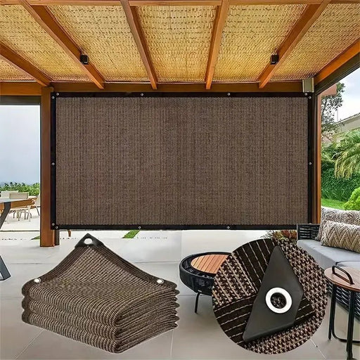 Zonnescherm net voor camping & tuin – UV - beschermend schaduwdoek voor balkon, terras of bivak - Bivakshop