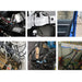 Zwarte flanellen tape - Zelfklevende vilt tape voor auto - , computer - en huishoudelijke bedrading - Bivakshop