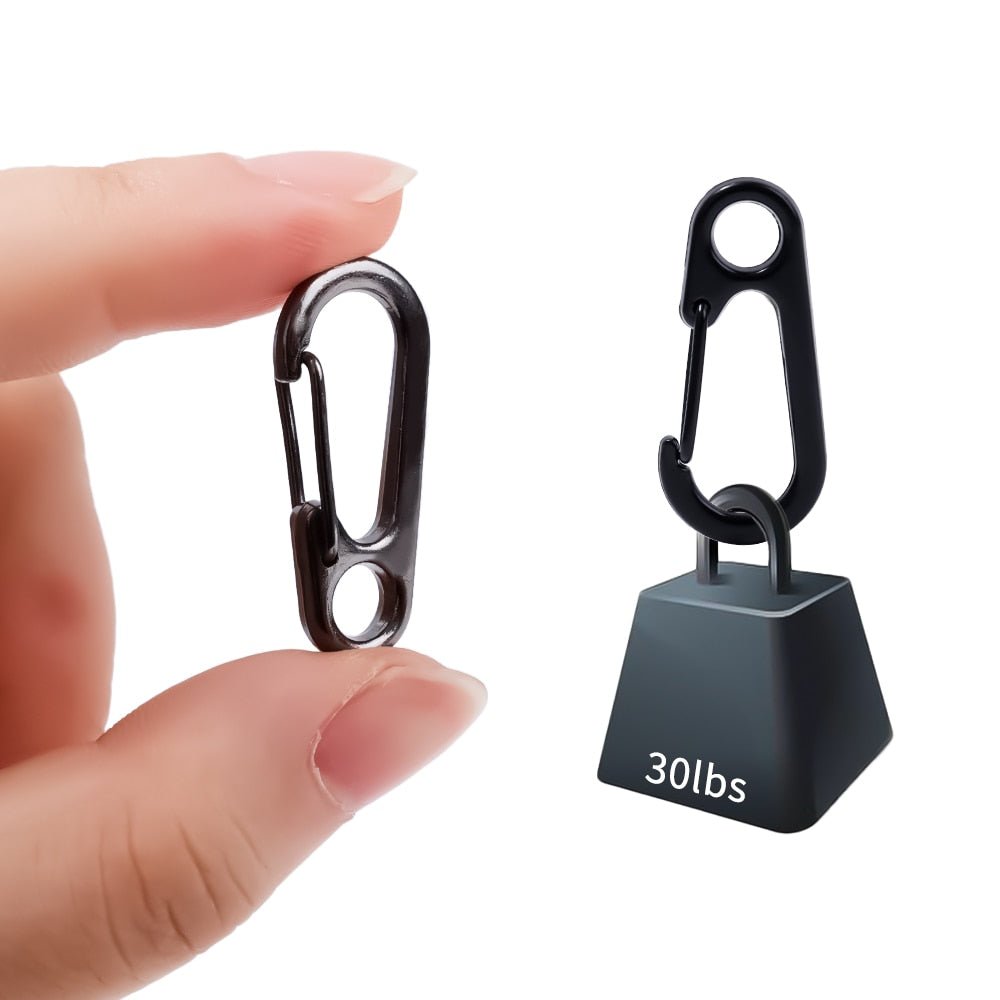 10 Stuks Kreeft gesp karabijnhaken - Lichtgewicht en duurzaam - Sleutelhangers voor outdoor camping en wandelen - Bivakshop
