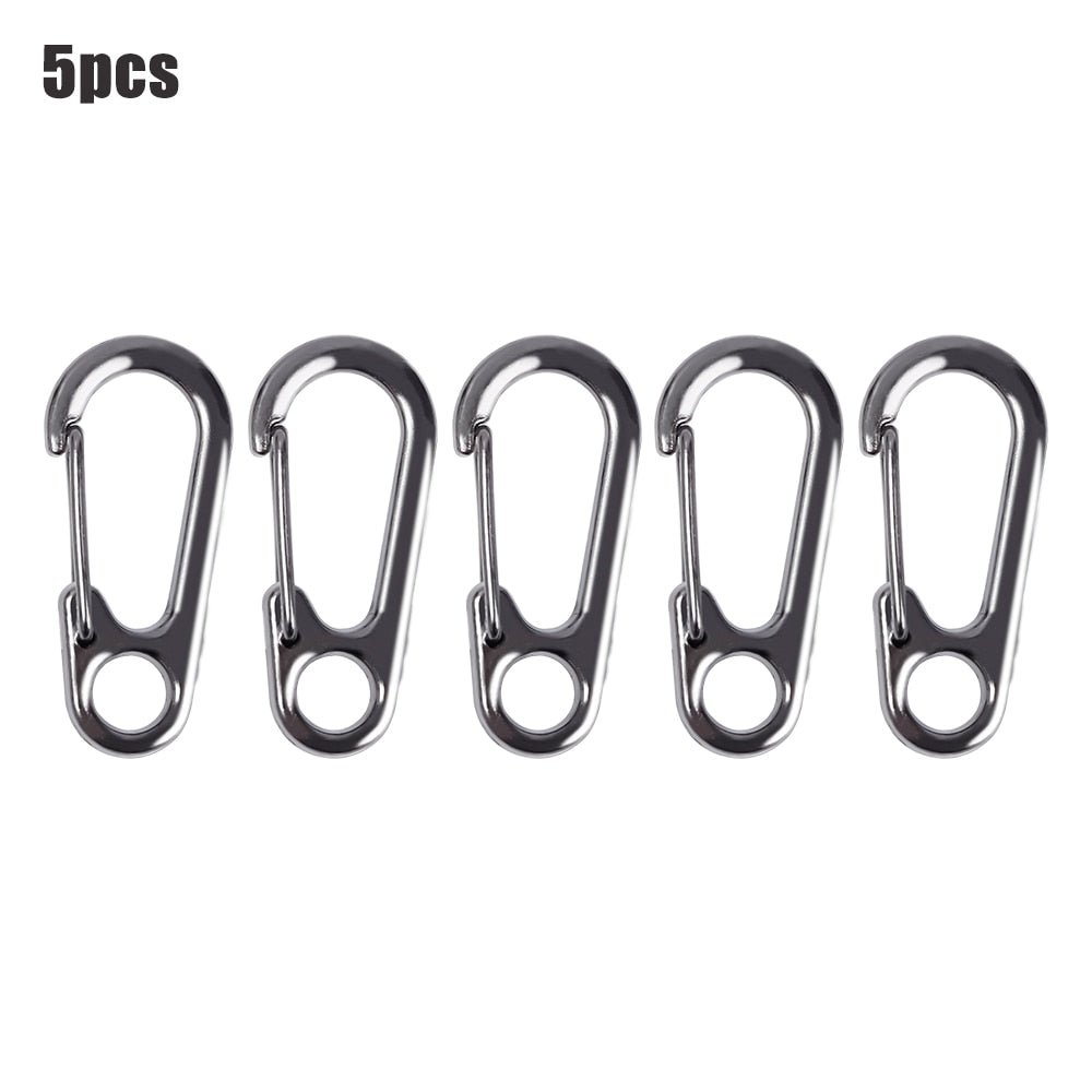 10 Stuks Kreeft gesp karabijnhaken - Lichtgewicht en duurzaam - Sleutelhangers voor outdoor camping en wandelen - Bivakshop