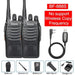1/2 PCS Baofeng BF 888S Walkie Talkie UHF 400 470MHz 888s Long Range Two Way Ham Radios Transceiver for Hunting Hotel - Bivakshop