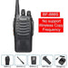 1/2 PCS Baofeng BF 888S Walkie Talkie UHF 400 470MHz 888s Long Range Two Way Ham Radios Transceiver for Hunting Hotel - Bivakshop