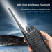 1/2 PCS Baofeng BF 888S Walkie Talkie UHF 400 470MHz 888s Long Range Two Way Ham Radios Transceiver for Hunting Hotel - Bivakshop