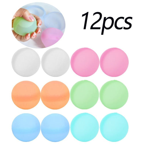 12 Stuks herbruikbare watervechtballen - Waterspeelgoed - Bivakshop
