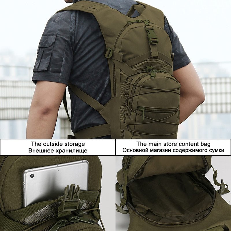 15L Molle Tactische Rugzak - 800D Oxford - Unisex - Bivakshop