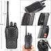 2 Stuks Baofeng BF-888S Walkie Talkie - Lange afstand twee radio's - Bivakshop