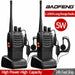 2 Stuks Baofeng BF-888S Walkie Talkie - Lange afstand twee radio's - Bivakshop