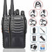 2 Stuks Baofeng BF-888S Walkie Talkie - Lange afstand twee radio's - Bivakshop