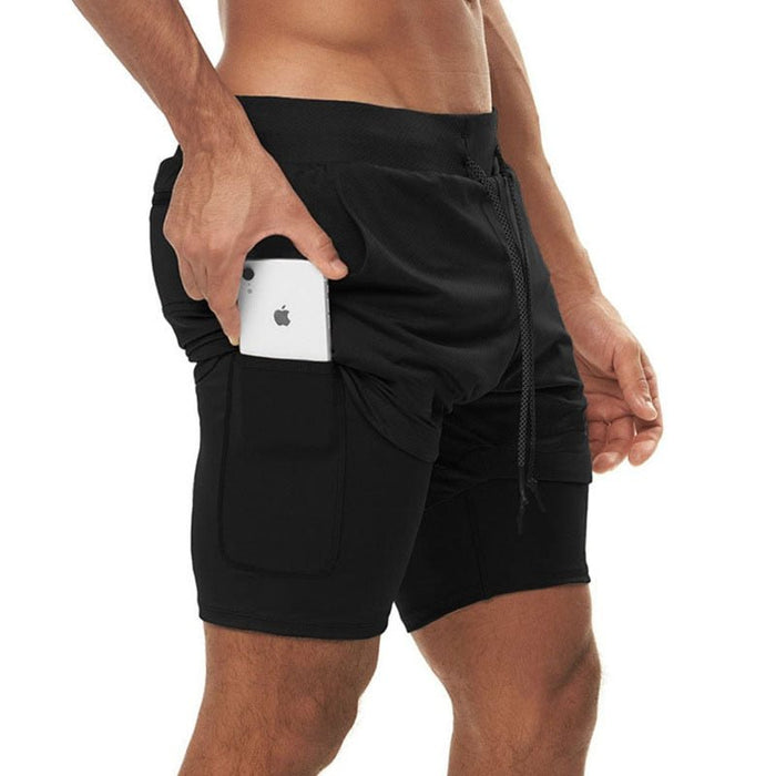 2022 Camo Running 2022 Shorts - Mannen 2 In 1 korte broek - Camouflage - Bivakshop
