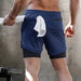 2022 Camo Running 2022 Shorts - Mannen 2 In 1 korte broek - Camouflage - Bivakshop
