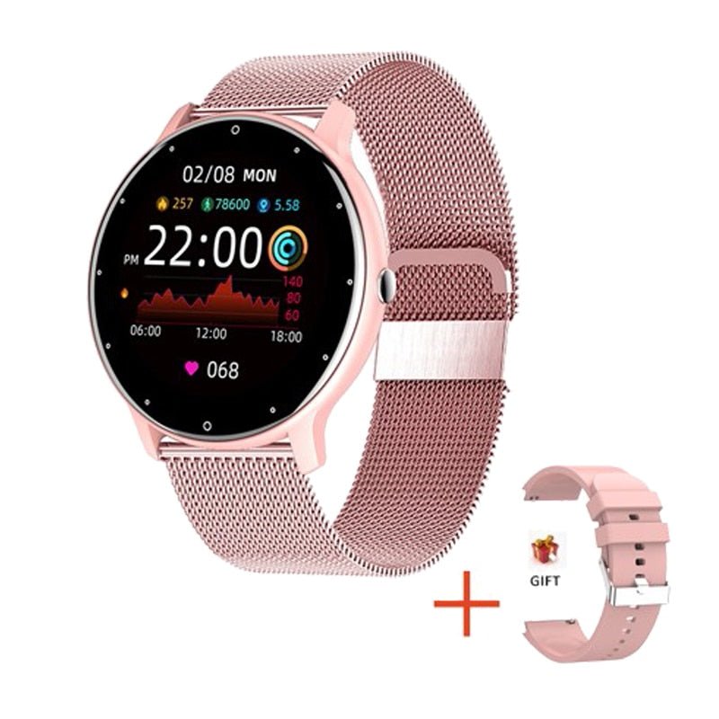 2022 Smart Watch - Full Touch Screen - IP67 Waterdicht - Bluetooth Voor Android en IOS - Bivakshop