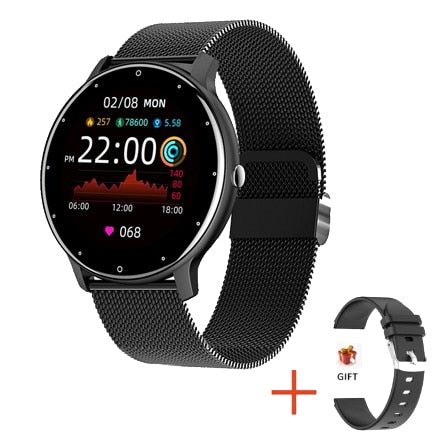2022 Smart Watch - Full Touch Screen - IP67 Waterdicht - Bluetooth Voor Android en IOS - Bivakshop