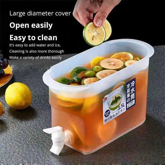 2.8Lgrote capaciteit curling Fles met kraan - verfrissing voor de zomer - Bivakshop