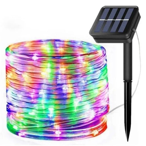 300 LED Zonne Touw Stripverlichting - Lichtslingers - Bivakshop