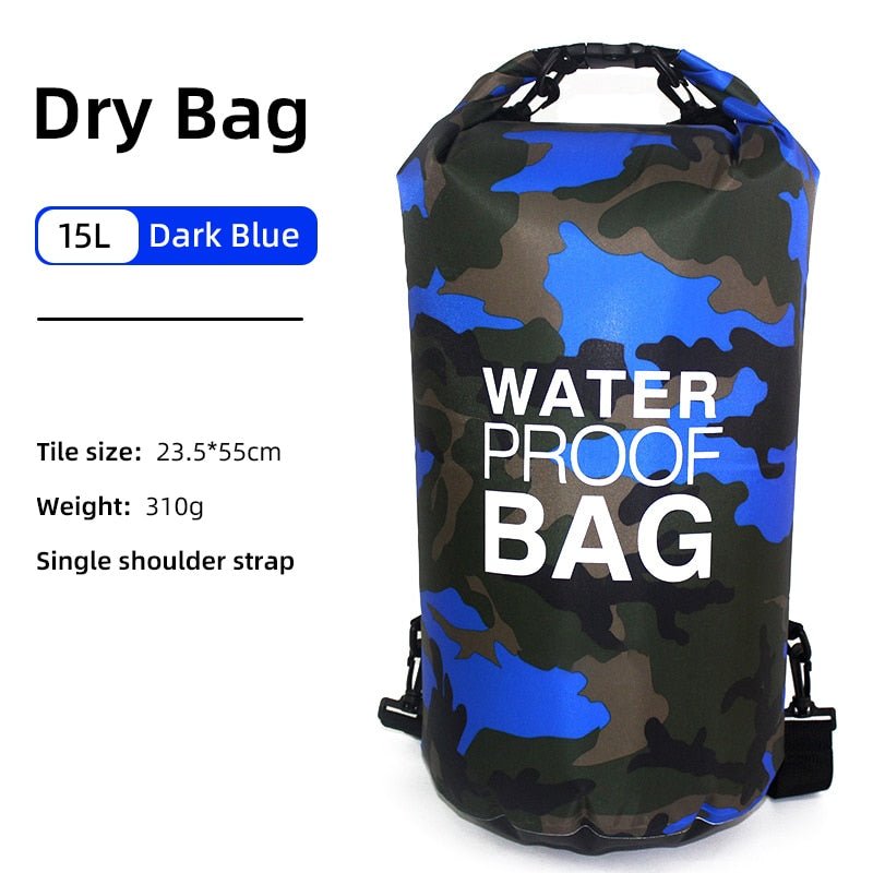 30L 15L Waterdichte droge tassen met scheidingszak - Perfect voor Outdoor Avonturen! - Bivakshop