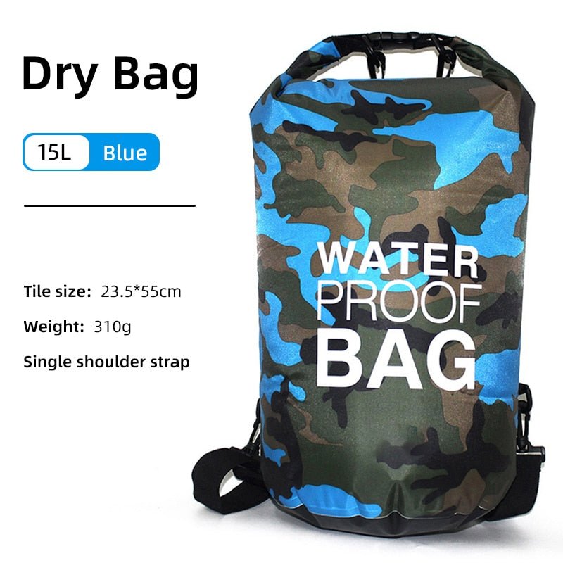 30L 15L Waterdichte droge tassen met scheidingszak - Perfect voor Outdoor Avonturen! - Bivakshop