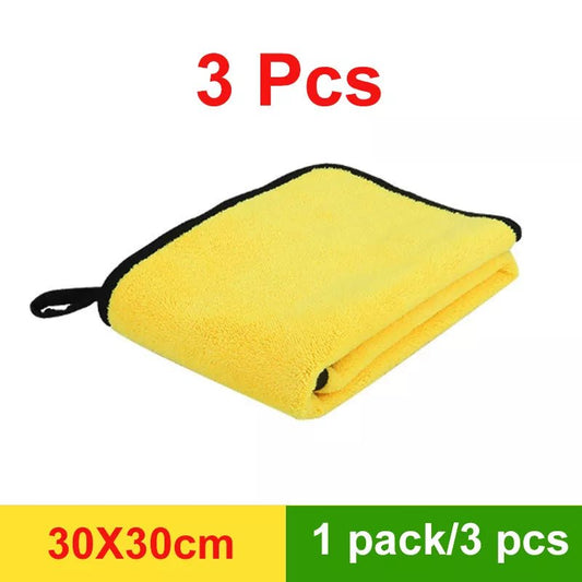 3/5/10 stuks extra zachte auto microfiber handdoek voor autowassen - Reinigingsdoekjes - Bivakshop
