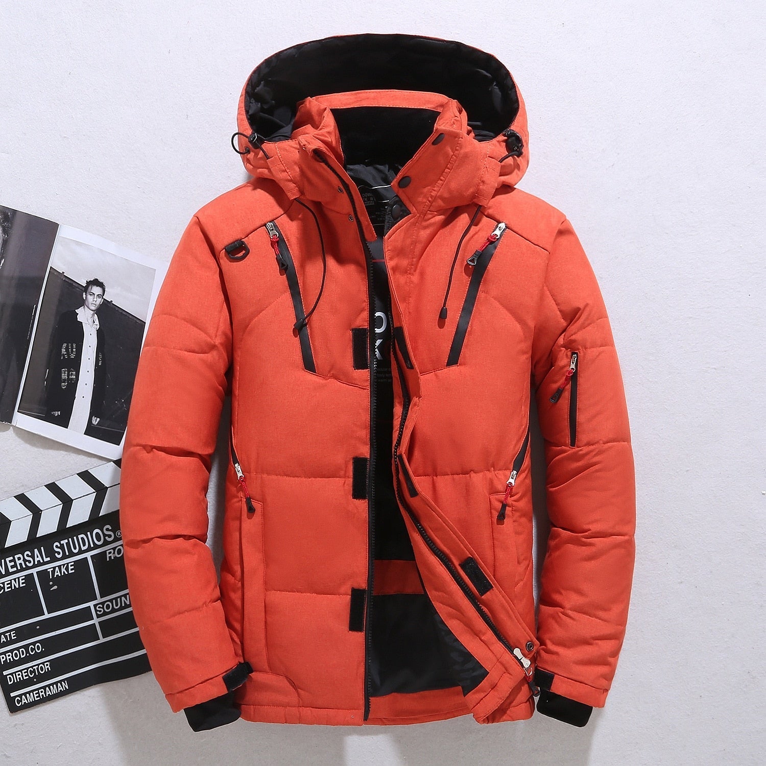 50% korting - Winterjas heren - Moonbiffy - Polyester - Aziatische maten zie maattabel - Bivakshop