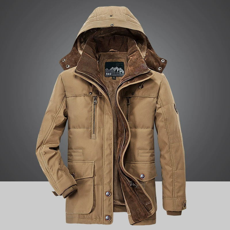 50% korting - Winterjas heren - Moonbiffy - Polyester - Aziatische maten zie maattabel - Bivakshop