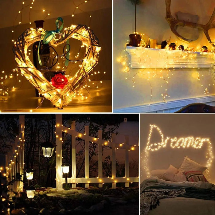 5M 10M Waterdichte USB batterij LED lights String - Feeërieke verlichting voor kerst, Bruiloft en vakantie - Bivakshop