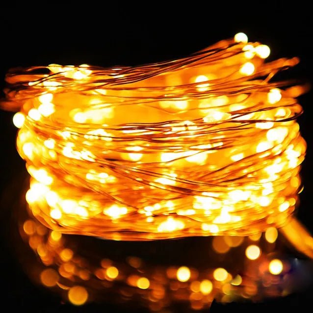 5M 10M Waterdichte USB batterij LED lights String - Feeërieke verlichting voor kerst, Bruiloft en vakantie - Bivakshop