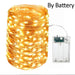 5M 10M Waterdichte USB batterij LED lights String - Feeërieke verlichting voor kerst, Bruiloft en vakantie - Bivakshop