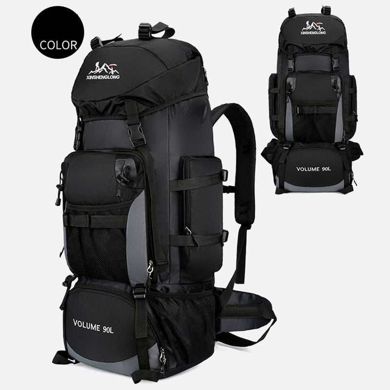 90L Wandelcamping rugzak - Grote capaciteit, waterdicht en geschikt voor zowel vrouwen als mannen - Bivakshop