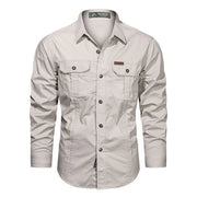 heren cargo overhemd katoen outdoor