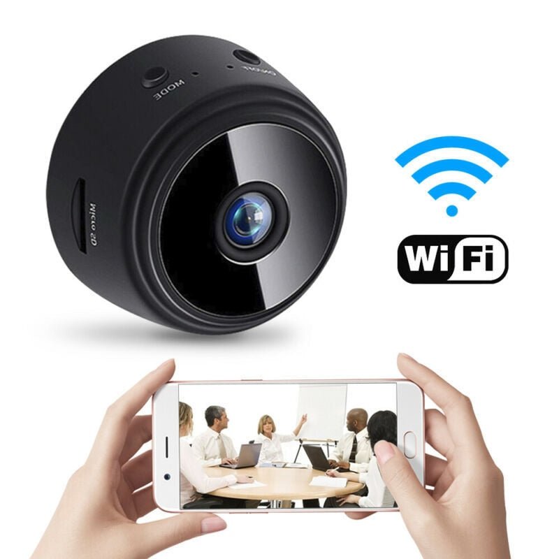 A9 Mini caméra de Surveillance IP WiFi HD 1080p Micro enregistreur vocal sans fil, Version nocturne - Bivakshop