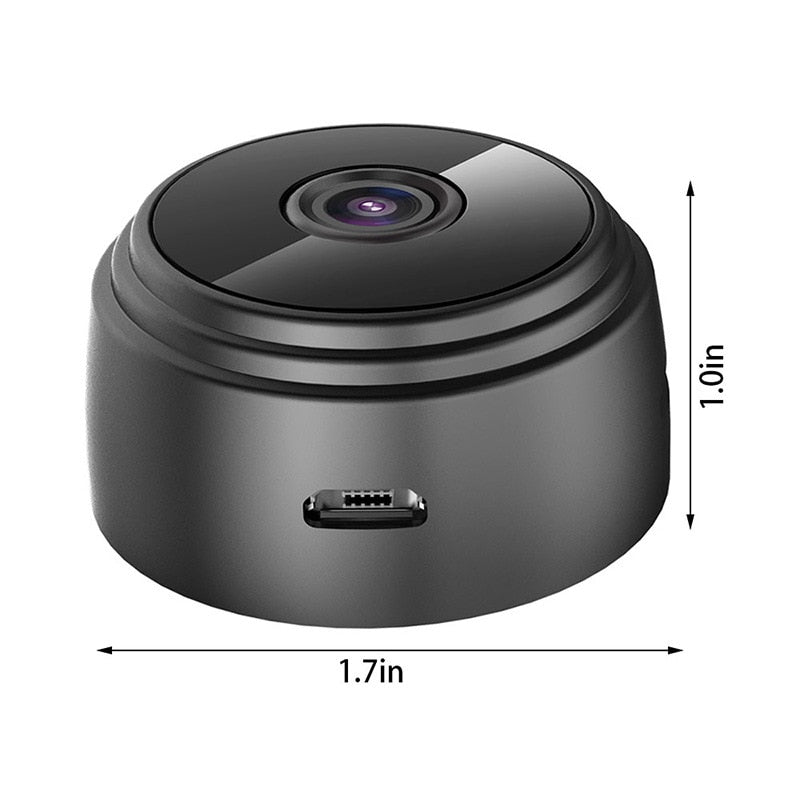 A9 Mini caméra de Surveillance IP WiFi HD 1080p Micro enregistreur vocal sans fil, Version nocturne - Bivakshop