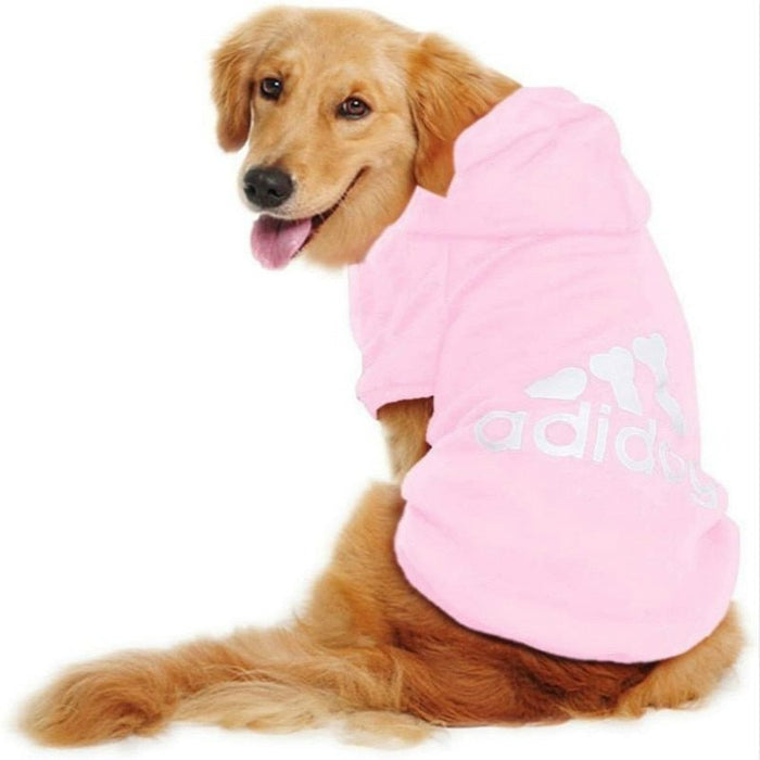 Adidog - Huisdier Hond Hoodie - Winterkleding voor Middelgrote Grote Honden - Fleece - Hondenjas - Bivakshop