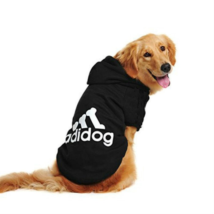 Adidog - Huisdier Hond Hoodie - Winterkleding voor Middelgrote Grote Honden - Fleece - Hondenjas - Bivakshop