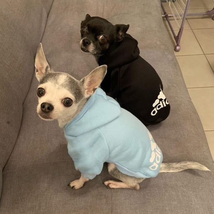 Adidog - Huisdier Hond Hoodie - Winterkleding voor Middelgrote Grote Honden - Fleece - Hondenjas - Bivakshop