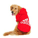 Adidog - Huisdier Hond Hoodie - Winterkleding voor Middelgrote Grote Honden - Fleece - Hondenjas - Bivakshop