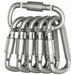 Alluminium D-Ring - 6 stuks - Bivakshop