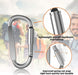 Alluminium D-Ring - 6 stuks - Bivakshop